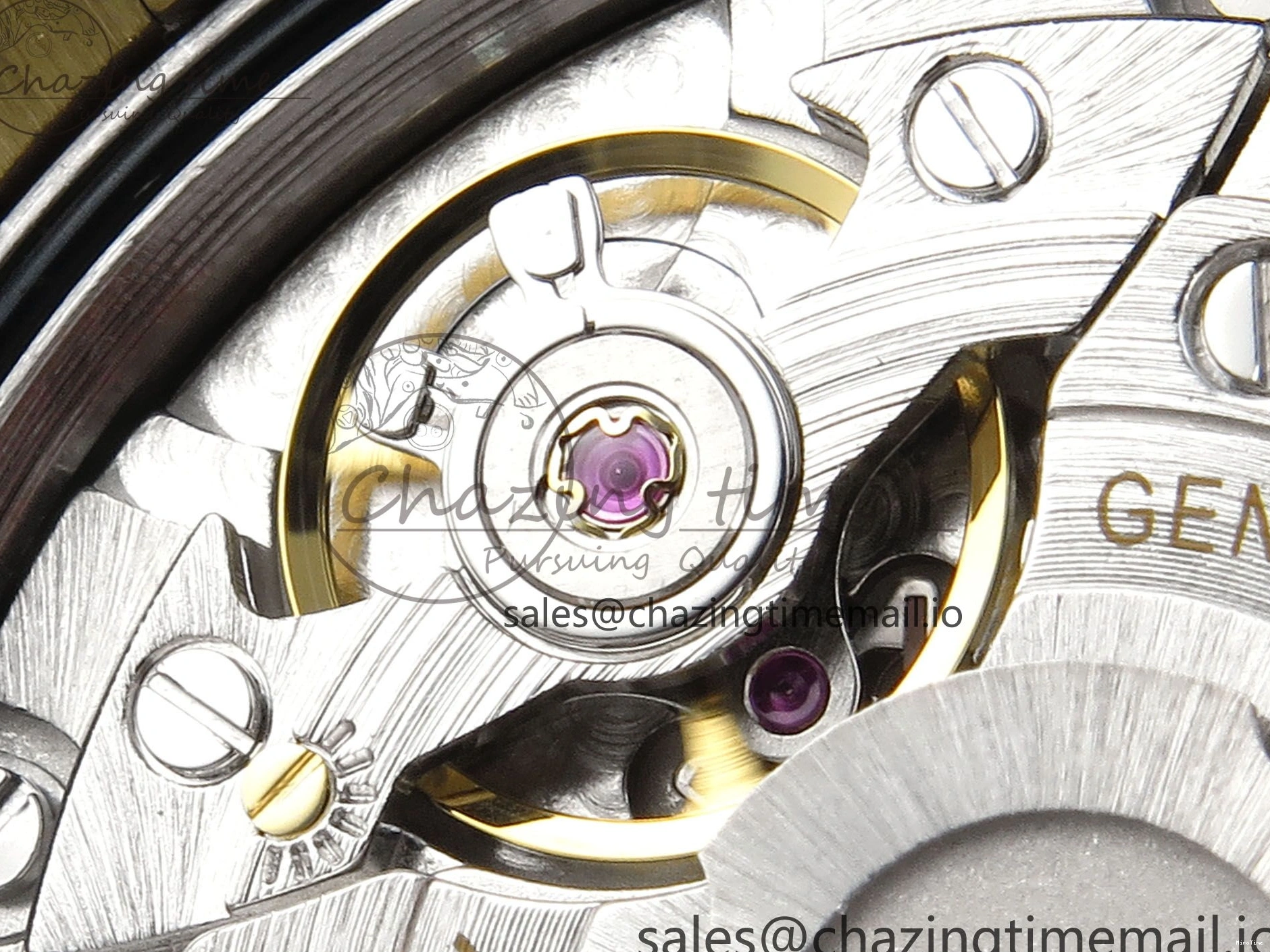 MiroTime 1223 Attractive DateJust 36 126283RBR EWEF Best Edition YG Diamonds Dial on SS YG Jubilee Bracelet A 635